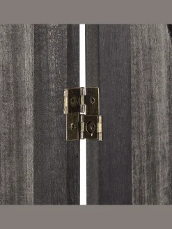 Paravent RIDANNA in Braun - (W) 163 x (H) 170 x (L) 2 cm