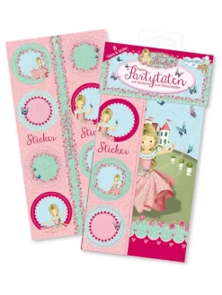 Partytüten "Prinzessin Floralie" in Mint - 8 Stück