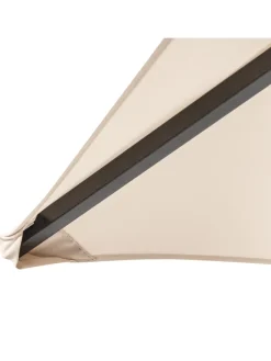 Pavillon NARO in Beige/Schwarz - (W) 240 x (H) 245 x (L) 148 cm