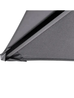 Pavillon NARO in Grau/Schwarz - (W) 240 x (H) 245 x (L) 148 cm