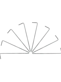 Pavillon NARO in Grau/Schwarz - (W) 240 x (H) 245 x (L) 148 cm