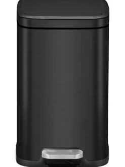 Pedal-Abfallsammler "London" in Schwarz