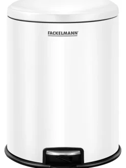 Pedal-Abfallsammler "Milano" in Weiß - 3 l