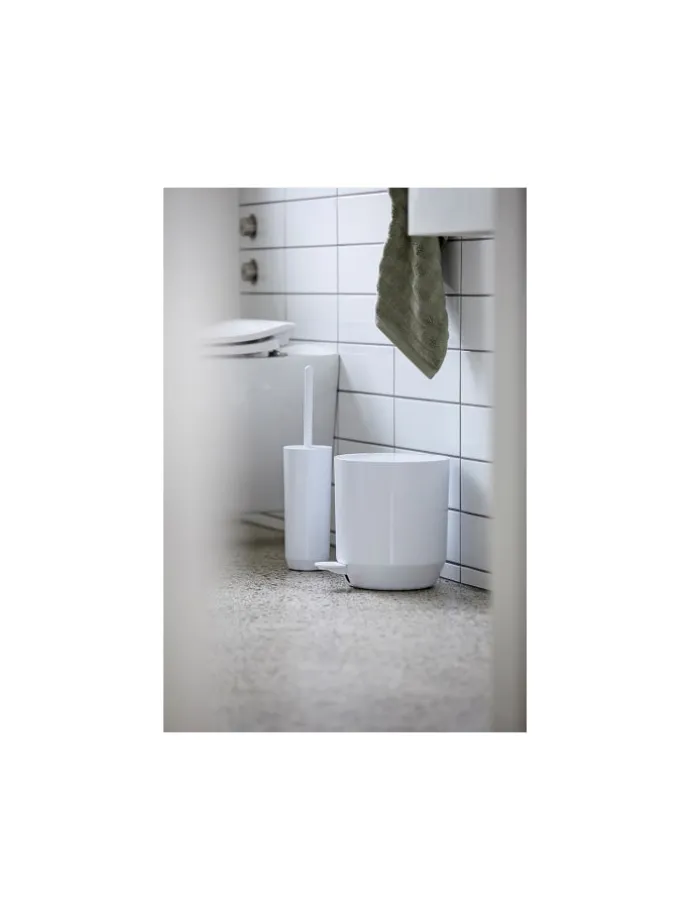 Pedaleimer Suii in White