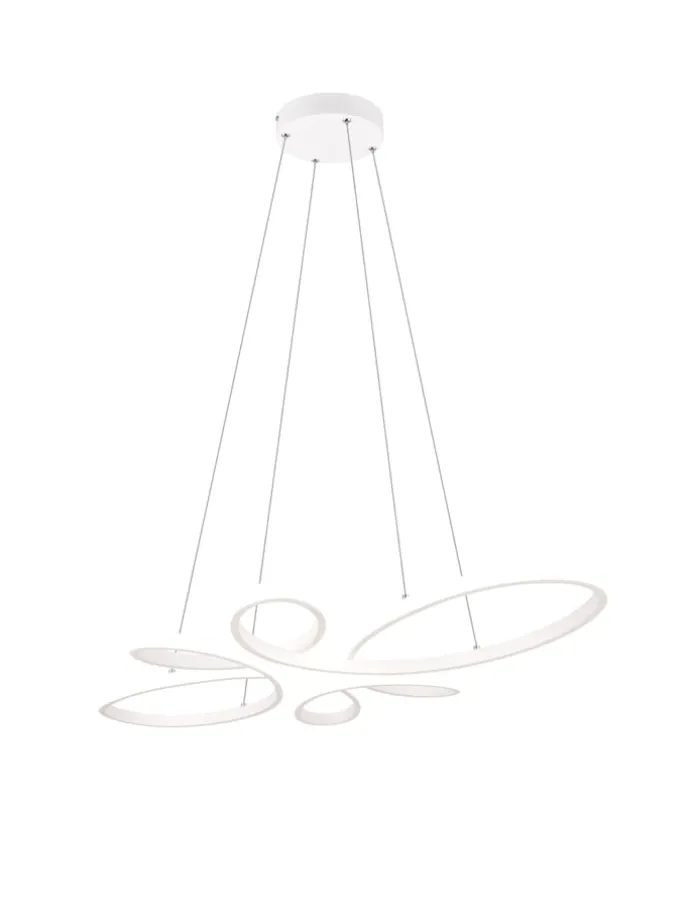 Pendelleuchte FLY in weiß matt