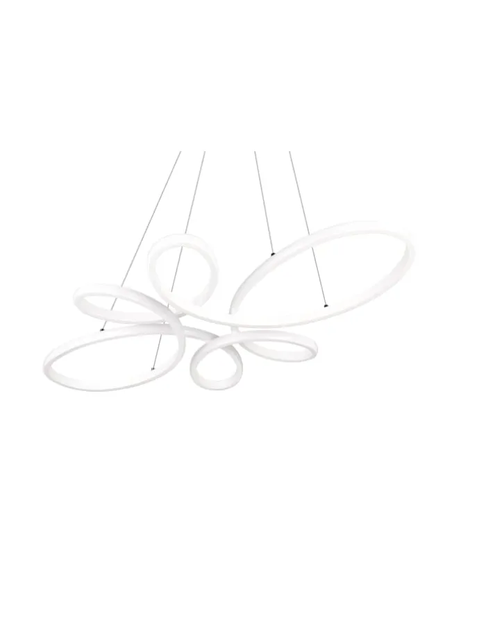 Pendelleuchte FLY in weiß matt