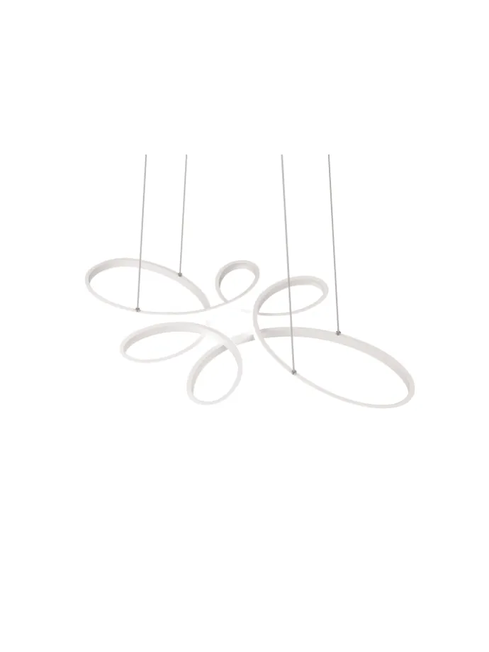 Pendelleuchte FLY in weiß matt