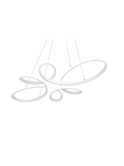 Pendelleuchte FLY in weiß matt