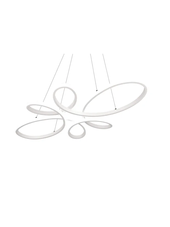 Pendelleuchte FLY in weiß matt