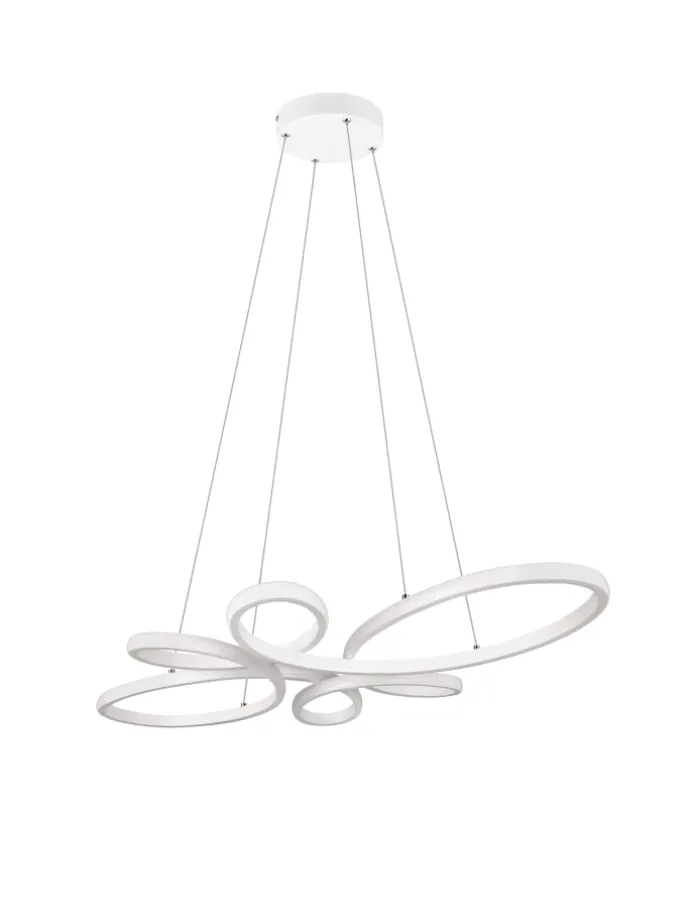 Pendelleuchte FLY in weiß matt