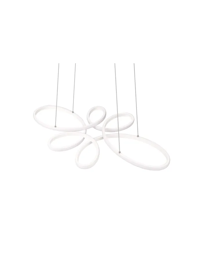 Pendelleuchte FLY in weiß matt