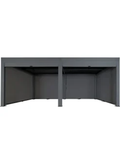 Pergola L46 11cm-Alu-Gestell, sturmfest, Anthrazit