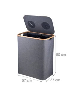 Pfandflaschen-Sammelbehälter in Grau - 170 Liter