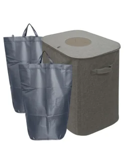 Pfandflaschen-Sammelbehälter in Grau - 100 l