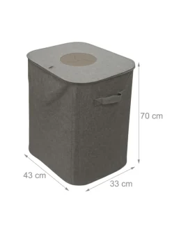 Pfandflaschen-Sammelbehälter in Grau - 100 l