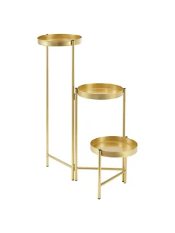 Pflanzständer Kallo in Gold (H)60cm (B)60cm (T)18cm