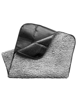 Picknickdecke in Grau - (L)150 x (B)50 cm