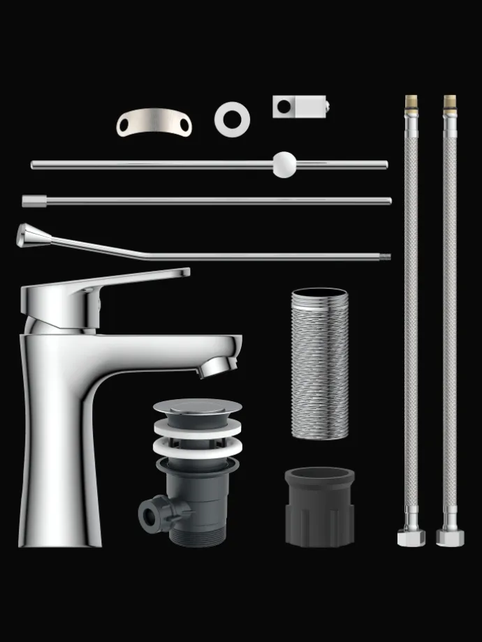 PICO Waschtischarmatur, Chrom