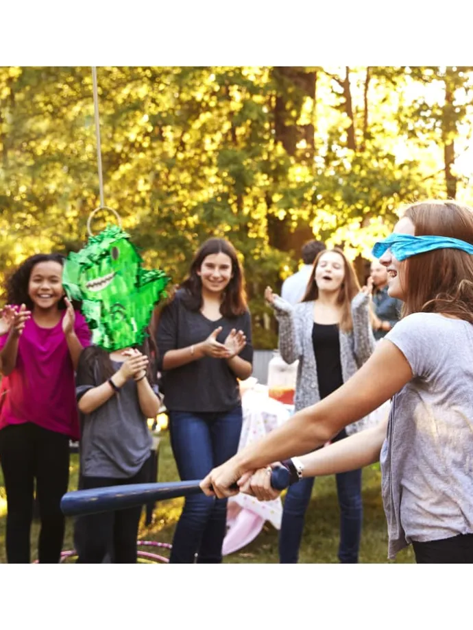 Pinata "Dino" in Grün