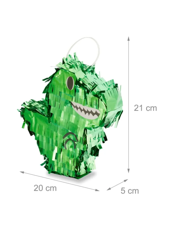 Pinata "Dino" in Grün