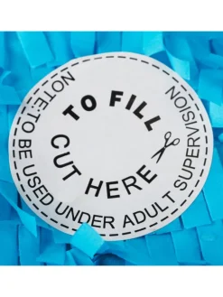 Pinata Zahl 8 in Bunt