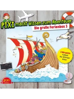 Pixi macht Wissen zum Abenteuer: Die große Ferienbox 3. Tl.3, Audio-CD |...