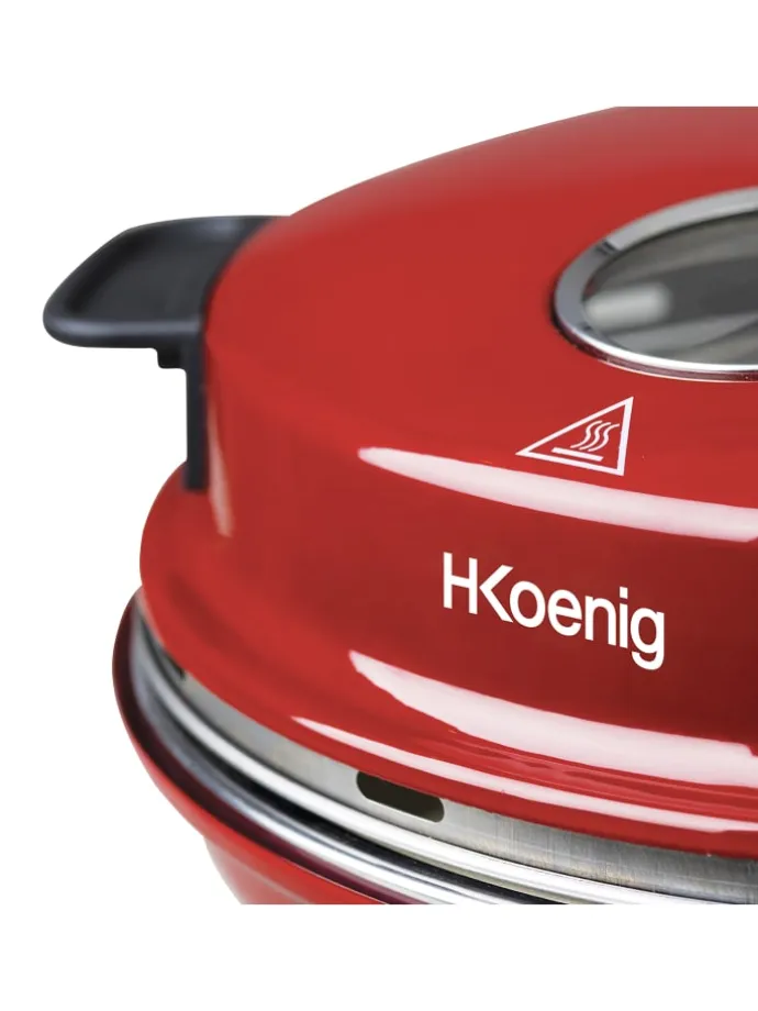 Pizzaofen NAPL350 in Rot