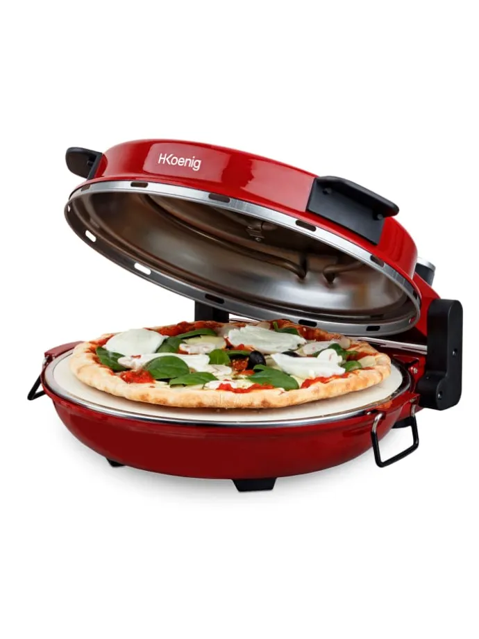 Pizzaofen NAPL350 in Rot