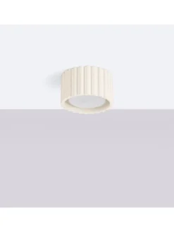 Plafond ZORA 1 beige H 6 cm
