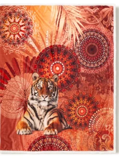 Plaid "Anakin" in Orange/ Rot