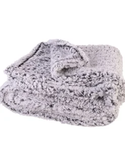 Plaid in Grau - (L)150 x (B)120 cm