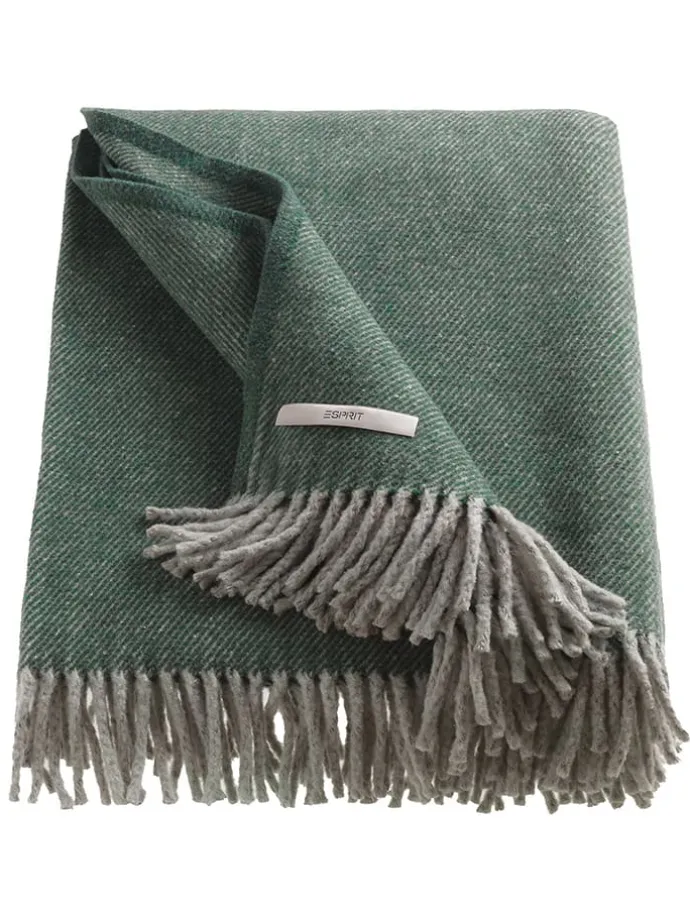 Plaid "Jade" in Grün