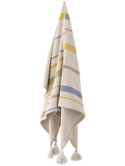 Plaid "Pontino" in Bunt - (L)160 x (B)130 cm