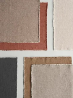 Platzset "Lineo" in Grau - (L)45 x (B)35 cm