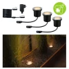 Plug & Shine LED Bodeneinbauleuchte Floor Basisset insektenfreundlich