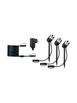 Plug & Shine LED Gartenstrahler Pike Basisset