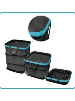 PopUp-Gartenabfallsack in Schwarz - 120 l