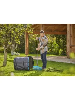 PopUp-Gartenabfallsack in Schwarz - 220 l in Schwarz
