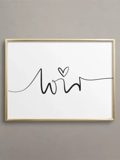 Poster / Kunstdruck "Wir" I Ohne Rahmen