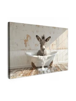 Poster mit Leiste Esel (BxH)