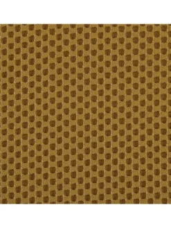 Pouf ''Atome'' in Ocker - (H)44 x Ø 38 cm