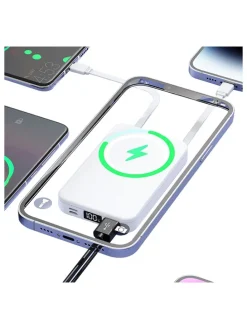 Powerbank 10.000 mAh in Weiß