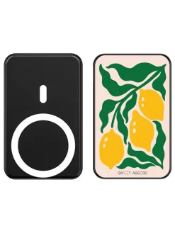 Powerbank in Gelb/ Schwarz - 10000 mAh