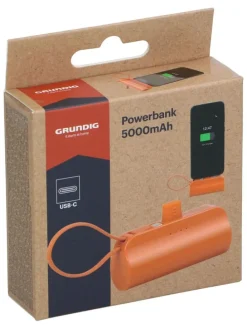 Powerbank in Orange - 5000mAh