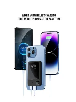 Powerbank in Schwarz - 10 000 mAh