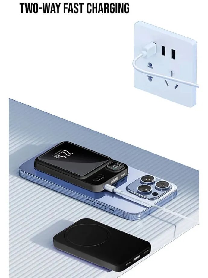 Powerbank in Schwarz - 10 000 mAh