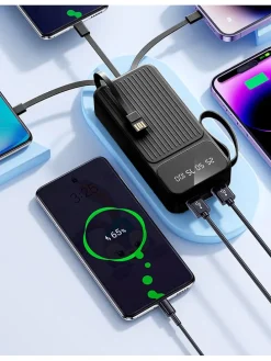 Powerbank in Schwarz - 30.000 mAh