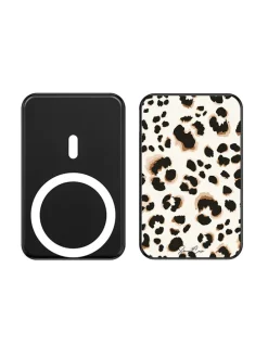 Powerbank in Schwarz/ Beige - 10.000 mAh