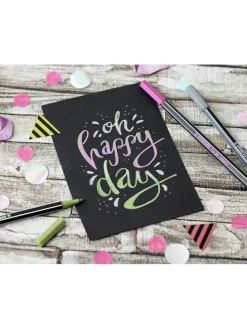 Premium Metallic-Filzstifte 