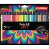 Premium-Filzstifte "STABILO Pen 68-ARTY" - 30 Stück